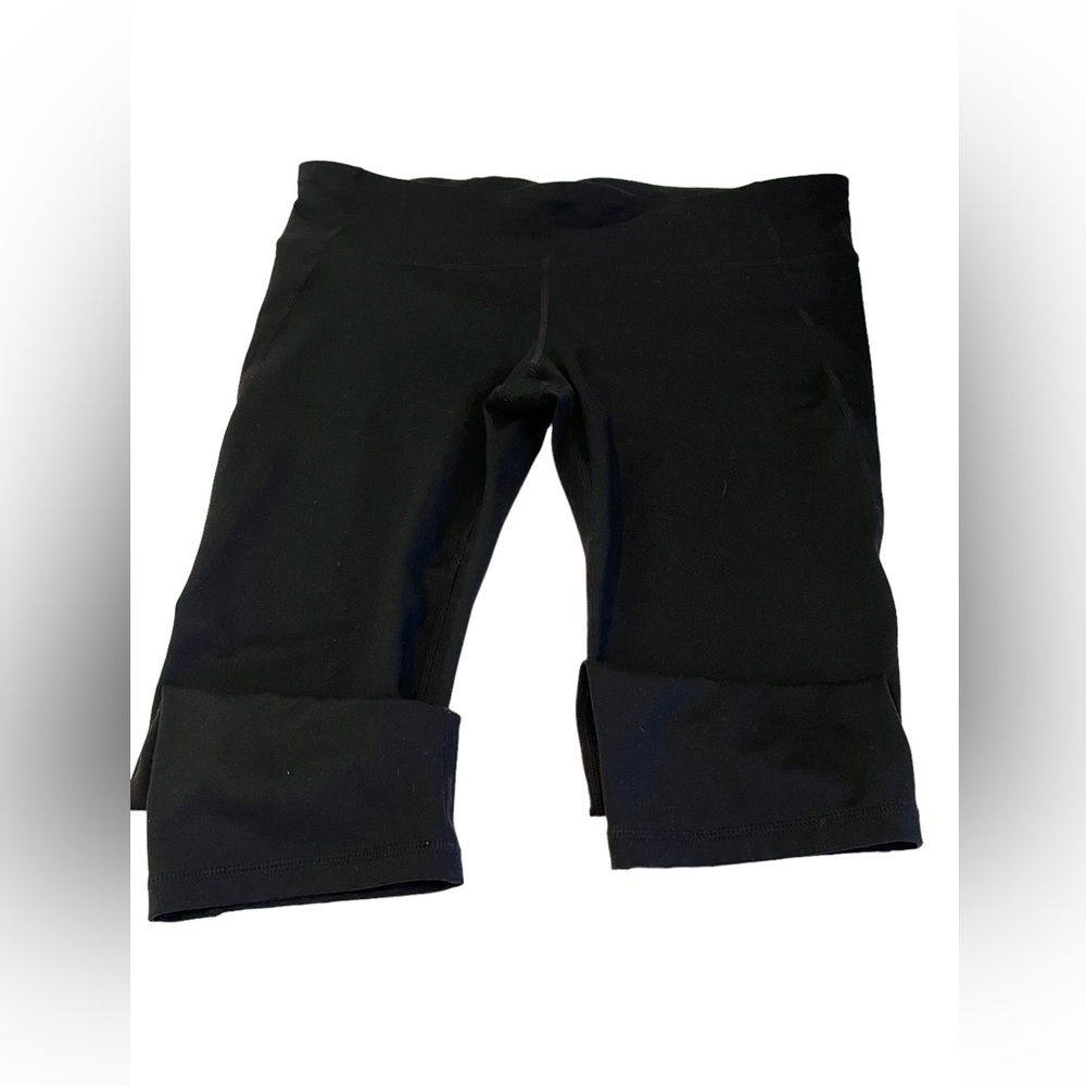 Gap Body Capri Leggings Black Size Large EUC